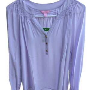 Elegant Lavender Women's Top